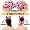 Picture of Shintop Women Fashion Lovely Soft Carol Fleece Bowknot Bow Makeup Cosmetic Shower Elastic Hair Band Hairlace Headband (Pink)