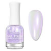 Picture of MIZHSE Nail Polish: 15Ml Mermaid Pearl Nail Polish Purple Aurora Effect Nail Polish, Fingernail and Toenail Polish Glossy Long Lasting Nail Polish Trendy DIY at Home Nail Gift Spree