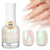 Picture of MIZHSE Nail Polish: 15Ml Mermaid Pearl Nail Polish Green Aurora Effect Nail Polish, Fingernail and Toenail Polish Glossy Long Lasting Nail Polish Trendy DIY at Home Nail Gift Spree