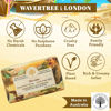 Picture of Wavertree & London Havana Scented Natural Soap (2 Bars), 7oz Moisturizing French Triple Milled Soap Bars enriched with shea butter - Pure Plant Oil Bath & Body Soap for All Skin Types
