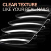 Picture of AILLSA Almond Nail Tips 504pcs Clear Nail Tips Soft Gel Full Cover Nail Tips Medium Almond Shaped Fake Nails for Press on Nail Extensions Home DIY Nails Salon- X (12 Sizes)