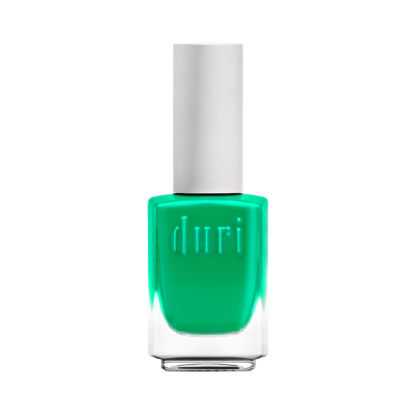 Picture of duri 157N Toxic - Neon Green Nail Polish, Matte Finish, Quick Drying, 0.45 Fl Oz