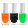 Picture of duri Trio Neon Nail Polish Set - Trick-Or-Treat Yo'Self, Matte Finish, Quick Drying, 0.45 Fl Oz each