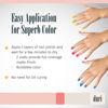 Picture of duri Trio Neon Nail Polish Set - GBD-200 Festival, Matte Finish, Quick Drying, 0.45 Fl Oz each