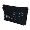 Picture of Cute Travel Makeup Bag Cosmetic Bag Small Pouch Gift for Women ("Smile")