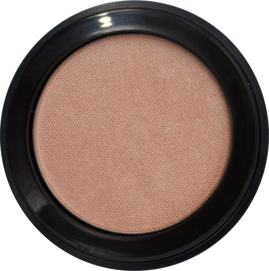 Picture of Pure Ziva Apricot Peach Glaze Shimmering Bronze Warm Yellow Gold Pressed Powder Single Eyeshadow; Talc, Paraben & Cruelty Free