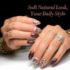 Picture of Born Pretty Brown Chocolate Gel Nail Polish Fall Winter Mocha Caramel Color Gel Polish Soak Off Gel Polish Nail Art Design Manicure Salon DIY Home 15ML