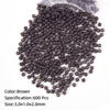 Picture of Vlasy 600Pcs Nano Ring Beads Silicone Lined Beads for Nano Ring Human Hair Extensions 5 Color Optional (Brown)