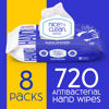 Picture of Nice 'N CLEAN Sensitive Skin Wet Hand Wipes 90ct (8-Pack) | Infused with Aloe | Hypoallergenic Wipes More Effective than Gel