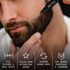 Picture of 4 Pack Beard Filling Pen Kit with 4 Tips - Waterproof Beard Pencil for Men, Fill, Shape & Define with Brush - Striking Viking (Jet Black)