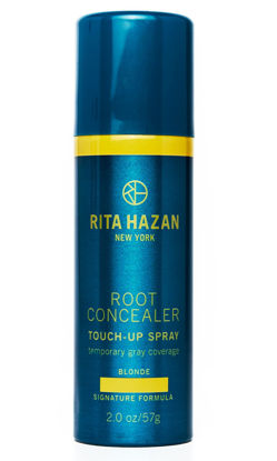 Picture of Rita Hazan Root Concealer Touch Up Spray - Instant Spray To Cover Up Roots - Quick Drying, Water-Resistant Formula - Temporary Hair Color Spray for Gray Roots - 2 oz. Root Spray
