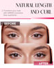 Picture of Natural Lashes Mink Natural Eyelashes False Eyelashes Natural Look False Lashes Wispy Eye Lashes Cat Eyelashes Fake Lashes KD292