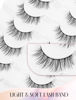 Picture of Natural Lashes Natural Eyelashes Short Eyelashes Natural Look False Eyelashes Wispy Eye Lashes Small Lashes Fake Lashes K28