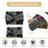 Picture of Tobeffect Wide Headbands for Women, 7'' Boho Turban Headband Large Hairband Twisted Hair Accessories, 6 pack