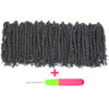 Picture of The BOHOBABE Crochet Passion Twist Hair Pretwisted 10 Inch Short Pre-looped Passion Twist Crochet Braiding Hair 8 Packs (2#)