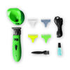 Picture of TPOB Ghost X Beard Trimmer Hair Clippers for Men, Professional Hair Trimmer T-Blade Trimmer Cordless Rechargeable Edgers Clippers Electric Beard Trimmer Shaver (Ghost X Slime)