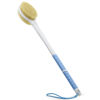 Picture of Shower Brush with Soft and Stiff Bristles,20.5" Extra Long Handle Dual-Sided Back Scrubber Bath Brush Body Exfoliator for Wet or Dry Brushing (Extra Long Handle)