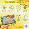 Picture of Wavertree & London Pineapple, Coconut & Lime Scented Natural Soap (2 Bars), 7oz Moisturizing French Triple Milled Soap Bars enriched with shea butter - Pure Plant Oil Bath & Body Soap Bars