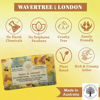 Picture of Wavertree & London Honey Almond Scented Natural Soap (2 Bars), 7oz Moisturizing French Triple Milled Soap Bars enriched with shea butter - Pure Plant Oil Bath & Body Soap for All Skin Types