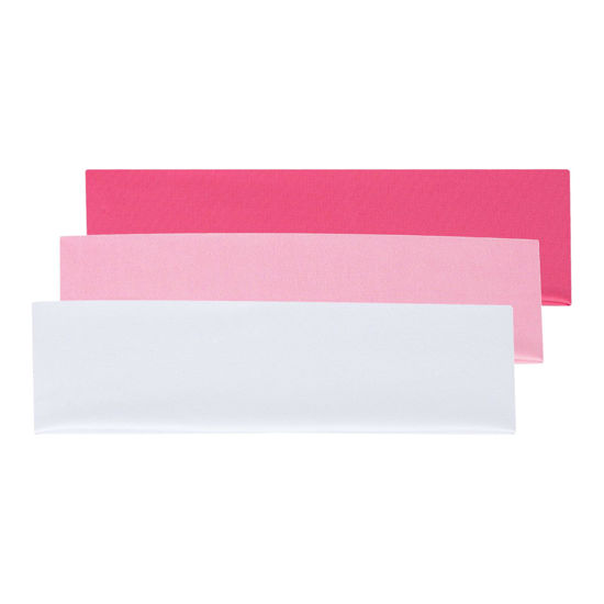 Picture of Yiwafu 3 Pack Yoga Headbands for Women, Non Slip Elastic Sweat Hairbands, Solid Color Head Accessories Headscarves Hair Hoop, Sweat-Absorbing Hairbands for Sports, Fitness, Running