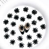 Picture of 50Pcs Halloween Nail Art Charms 3D Black Spider Nail Charms Black Spider Resin Nail Supplies for Acrylic Nails Halloween Spider Nail Gems and Charms Nail Jewelry for Women Halloween DIY Nail Art