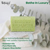 Picture of Australian Botanical Soap, Eucalyptus with Lemon, Lime, and Petitgrain 6.6 oz. (187 g) Soap Bar | Natural Soap Base | All Skin Types | Women & Men | Shea Butter Enriched Bar Soap - Pack of 1