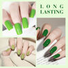 Picture of CANNI Green Gel Nail Polish Set, 6 Colors 9ML Evergreen Olive Light Green Gel Nail Polish Spring Set Nail Gel Polish Soak Off Uv LED Lamp Nail Art Design Manicure Salon for Women