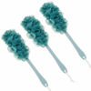 Picture of Arswin Back Scrubber for Shower,Loofah Long Handle Bath Body Brush,Soft Nylon Mesh Sponge for Shower,Loofah On a Stick for Men Women,Exfoliating Scrub Cleaning Luffa for Elderly(3-Pack,Blue)
