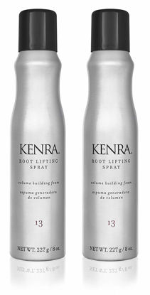Picture of Kenra Root Lifting Spray 13 |Volumizing Foam |Medium Hold |Ultimate Lift & Lasting Style |Boosts Hair At The Root |Provides Flexible Fullness Without Weight or Stiffness |All Hair Types |8 oz (2-Pack)
