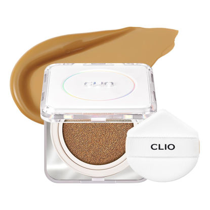 Picture of CLIO Kill Cover Founwear Cushion The Original I 20 Shades, Korean Cushion Foundation, Cushion Make Up, Full& High Coverage, Airy Satin, Natural Matte Finish Look (30N LATTE, One Size)