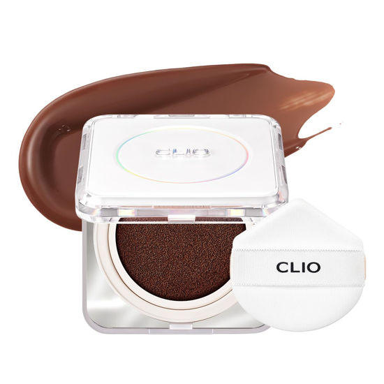Picture of CLIO Kill Cover Founwear Cushion The Original I 20 Shades, Korean Cushion Foundation, Cushion Make Up, Full& High Coverage, Airy Satin, Natural Matte Finish Look (42C CACAO, One Size)