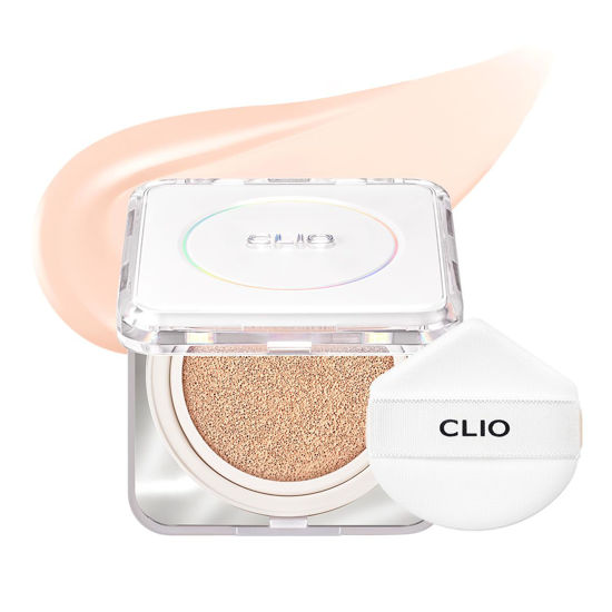 Picture of CLIO Kill Cover Founwear Cushion The Original I 20 Shades, Korean Cushion Foundation, Cushion Make Up, Full& High Coverage, Airy Satin, Natural Matte Finish Look (19C LIGHT, One Size)