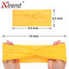 Picture of XTREND 6 Pcs Women's Headbands Twisted Cross Elastic Headbands Yoga Workout Headbands Non-Slip Sweat Soft Headbands Solid Color Simple Versatile Hair Accessory Headbands