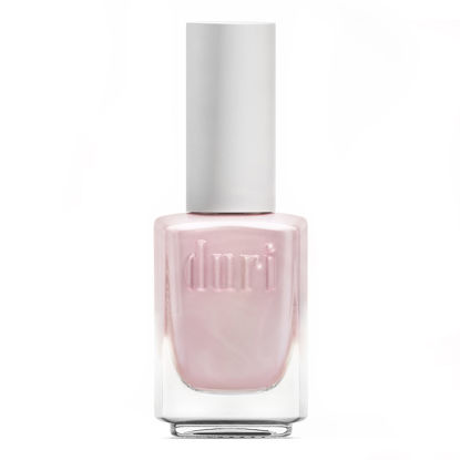 Picture of duri Nail Polish, 752 Aha Moment, Pearl White Shimmer, Semi Sheer, Fashion Classic, Wedding Design, Full Coverage, Fast Drying, Long Lasting, Easy to Apply, 0.45 Fl Oz