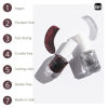 Picture of duri Nail Polish, 629 Strawberry Feeling, Red Metallic Shimmer, Semi Sheer, Glossy Finish, Fast Drying, 0.45 Fl Oz