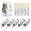 Picture of HAWINK 7RL Tattoo Needles Cartridge #10 Bugpin 7 Round Liner X-Taper 50PCS with Membrane Professional Disposable EN05S-50-1007RL