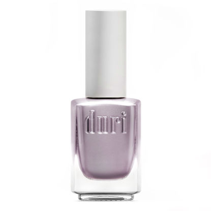Picture of duri Nail Polish, 765 Cyber See, Light Lavender Metallic Shimmer, Full Coverage, Fast Drying, Long Lasting, Easy to Apply, 0.45 Fl Oz