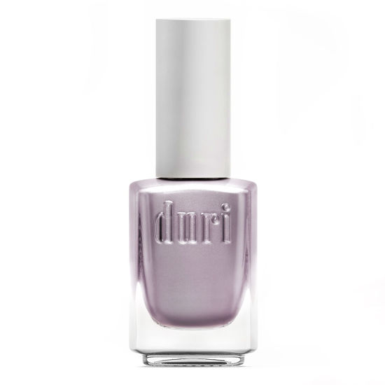 Picture of duri Nail Polish, 765 Cyber See, Light Lavender Metallic Shimmer, Full Coverage, Fast Drying, Long Lasting, Easy to Apply, 0.45 Fl Oz