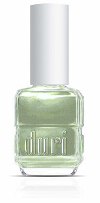 Picture of duri Nail Polish, 776 Peace And Love, Golden Shimmer Mint Green, Full Coverage, 0.45 Fl Oz