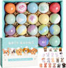 Picture of Bath Bombs for Kids with Surprise Inside for Girls Boys Toddlers, 20 Pack Organic Kids Bath Bombs with Puppy Dolls Inside, Kids Safe Handmade Bubble Bath Fizzies, Ideal Birthday Christmas Gift Set
