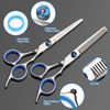 Picture of YUQGAOP Hair Cutting Scissors Set, Professional Stainless Cutting Hair Scissors, Barber Hair Cutting Scissors Thinning Shears Sharp Blades Hairdresser Haircut for Women/Men/Kids