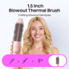 Picture of Wavytalk Hair Dryer Brush Set, 5-in-1 Blow Dryer Brush with Oval Blowout Brush, Blowout Thermal Brush, Paddle Brush, Concentrator and Diffuser for Fast Drying and Styling in One Step, Pink