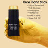 Picture of BOBISUKA Gold Face Paint Stick, Waterproof Metallic Golden Full Body Paint Sticks, Blendable Painting Kit for Halloween Makeup SFX Cosplay Special Effects Fancy Parties Cosplay Costume Stage
