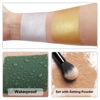 Picture of BOBISUKA Gold Face Paint Stick, Waterproof Metallic Golden Full Body Paint Sticks, Blendable Painting Kit for Halloween Makeup SFX Cosplay Special Effects Fancy Parties Cosplay Costume Stage