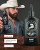 Picture of Bossman Beard Oil Jelly (4oz) - Beard Growth Softener, Moisturizer Lotion Gel with Natural Ingredients - Beard Growing Product (Naked Scent)