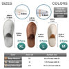 Picture of OSTADARRA 6 Pairs Spa Slippers,Three Sizes Non Slip Disposable Slippers For Guest, Washable Reusable, Which Can Be Used As Women Men, House, Indoor, Bathroom, Bedroom, Hotel, Bride Slippers