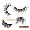 Picture of Lashes Natural Look False Eyelashes Wispy Faux Mink Lashes Fluffy Lash Extension Cat Eye Lashes That Like Eyelash Extensions 3D Short Volume Fake Eyelashes Curly Strip Lashes Pack by MilyBest, 7 Pairs