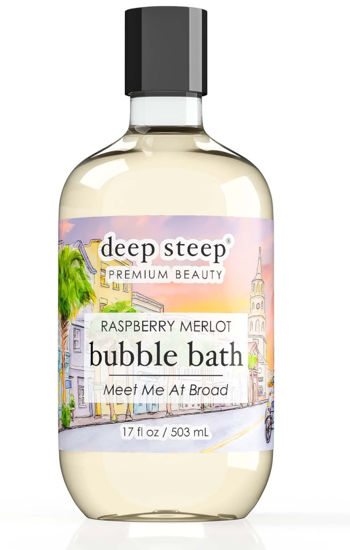 Picture of Deep Steep Bubble Bath, 17 oz (Raspberry Merlot)