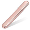 Picture of MiDenso Premium Glass Nail File with Case, Crystal Diamond Salon Best Beauty Nail Buffer for Natural and Acrylic Nails Christmas Gift for Woman and Man,Apricot