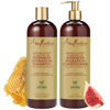 Picture of Shea Moisture Shampoo & Conditioner Set - Intensive Hydration Hair Care Formulas with Manuka Honey & Mafura Oil for Extra Dry, Damaged Hair, 24 Oz Ea